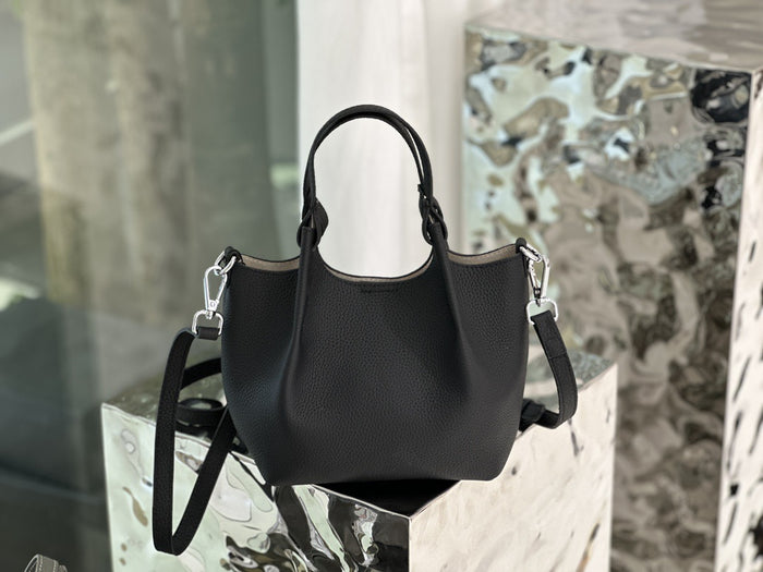 Premium First-layer Cowhide Handbag For Women, Summer Large-capacity Commuter Tote, Shoulder And Crossbody Bag