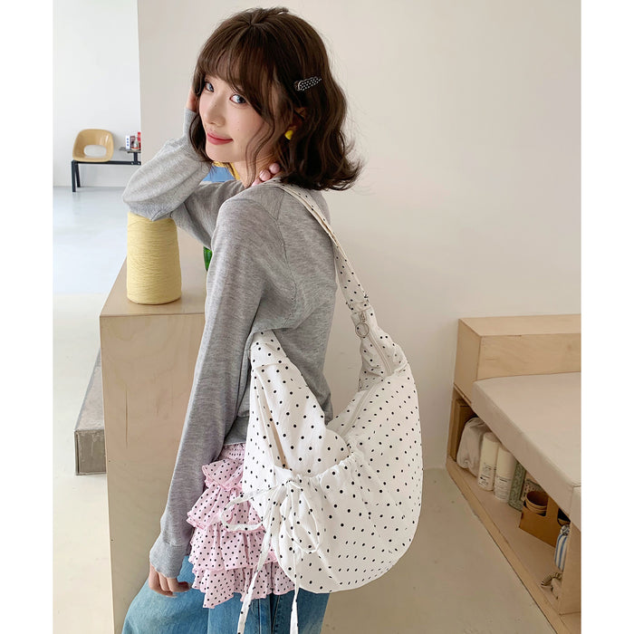 Early Spring New Arrival Fresh-Style Polka-Dot Crossbody Bag