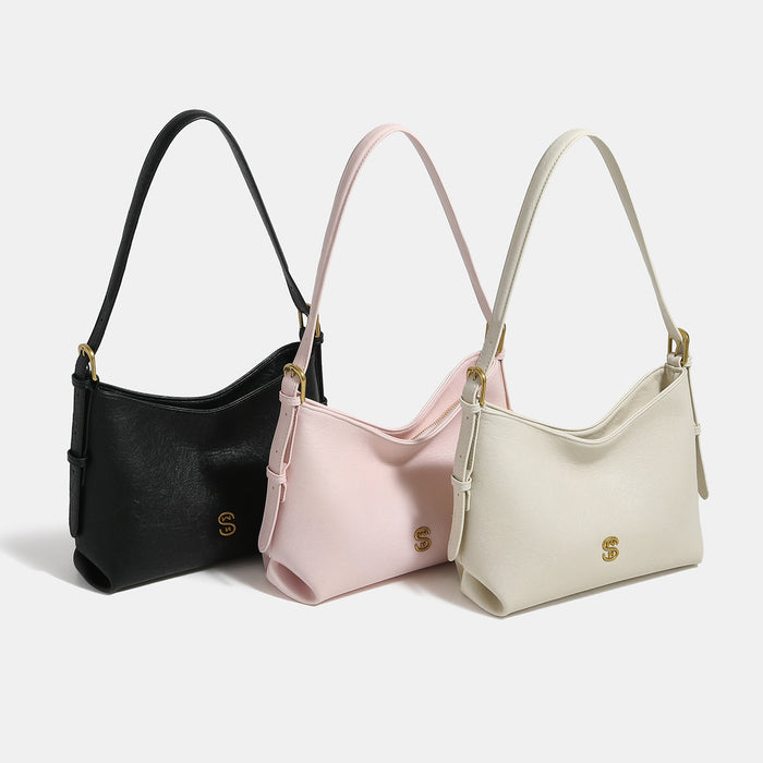 Casual Versatile Shoulder And Crossbody Bag For Women