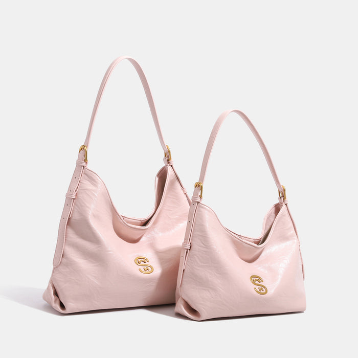 Womens Large-Capacity Stylish Clutch-Style Shoulder Bag For Summer Commuting