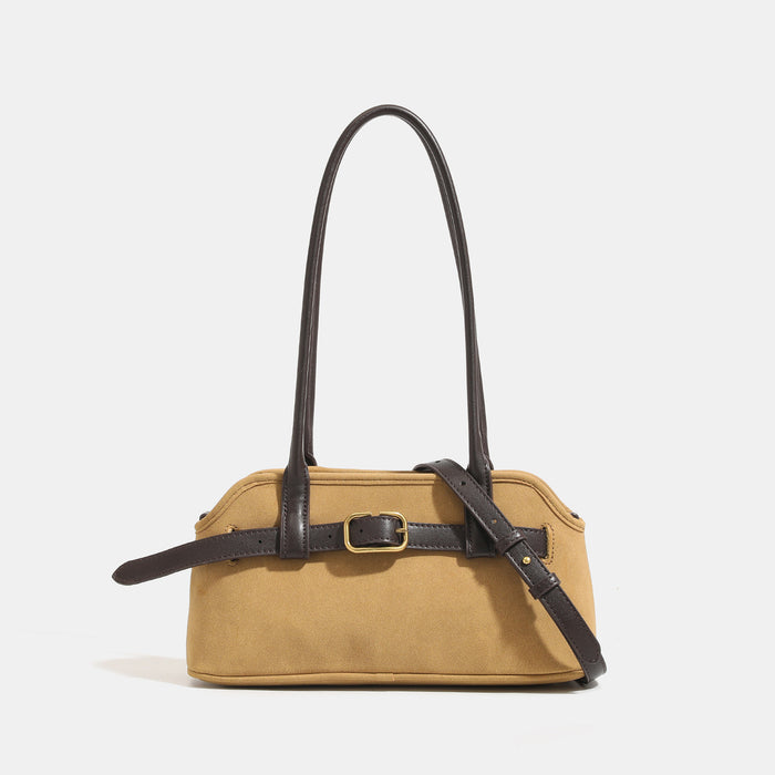 Vintage Versatile Belt-style Long-handle Underarm Shoulder And Crossbody Bag