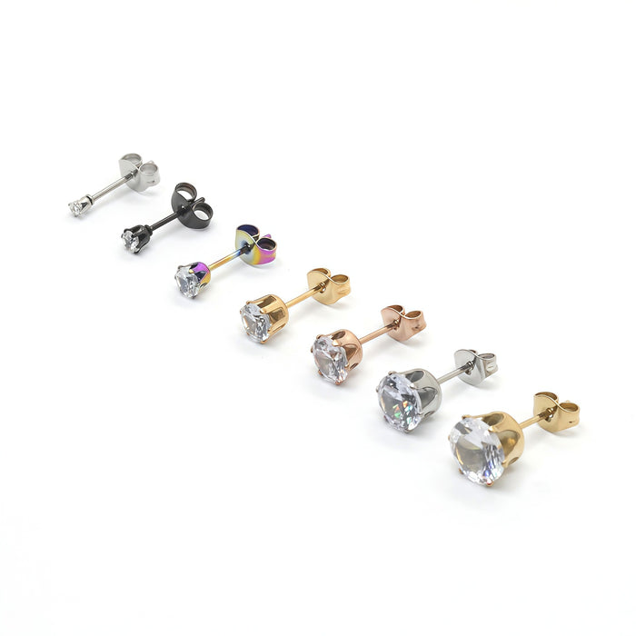 Men's And Women's Butterfly Buckle Ear Nail