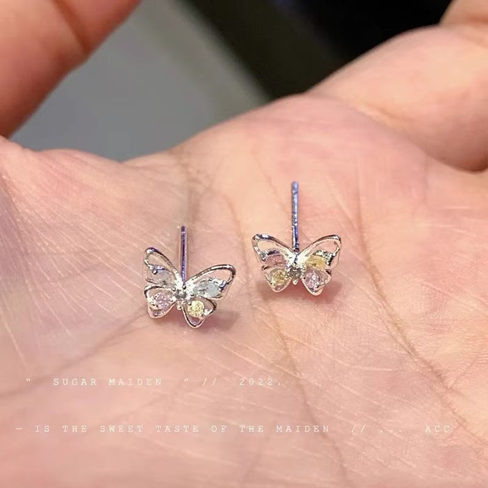 Light Luxury S925 Silver Pearl Stud Earrings Women High Sense Elegant Minimalist Fashion Jewelry