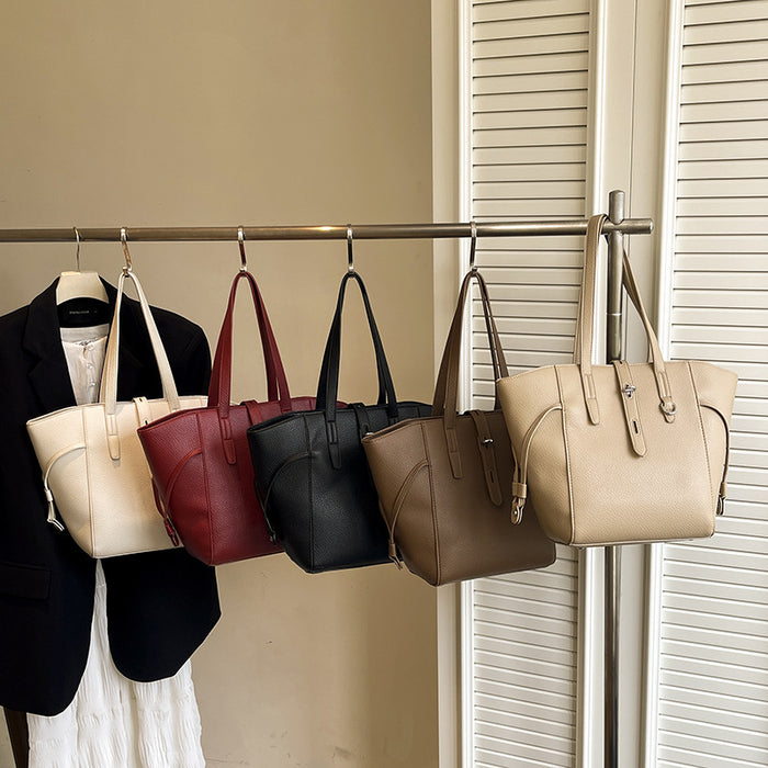 Sophisticated Large-capacity Handbag Niche-design Lightweight Single-shoulder Tote