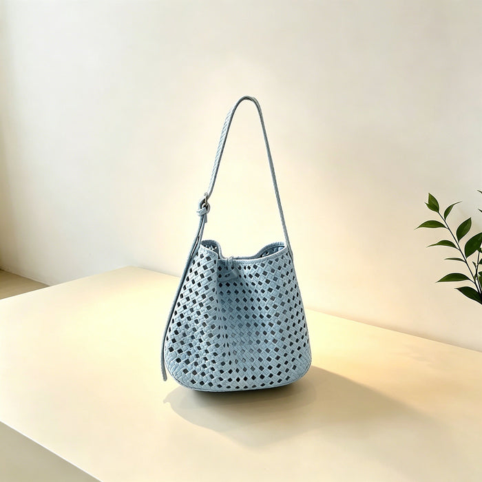 Vacation-style Hollow-out Woven Bag