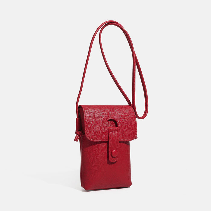 Womens Chic High-end Soft-leather Crossbody Shoulder Bag